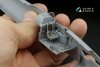 Quinta Studio QD48236 IL-2 1943 (two-seat) 3D-Printed & coloured Interior on decal paper (for Zvezda kit) 1/48